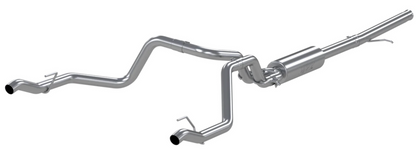 MBRP 2.5" Cat Back, Dual Rear , T304, Chevy/GMC 1500 Silverado/ Sierra 4.3L V6, 5.3L V8 2019 - 2023 MBRP