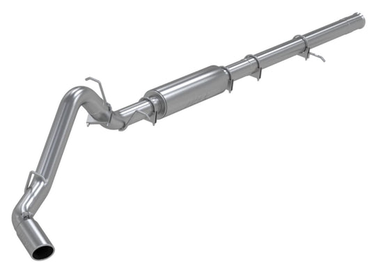 MBRP 3.5" Cat Back, Single Side Exit, T409 , Chevy/GMC 1500 Silverado/ Sierra 6.2L V8-one-piece driveshaft only 2014 - 2018 MBRP