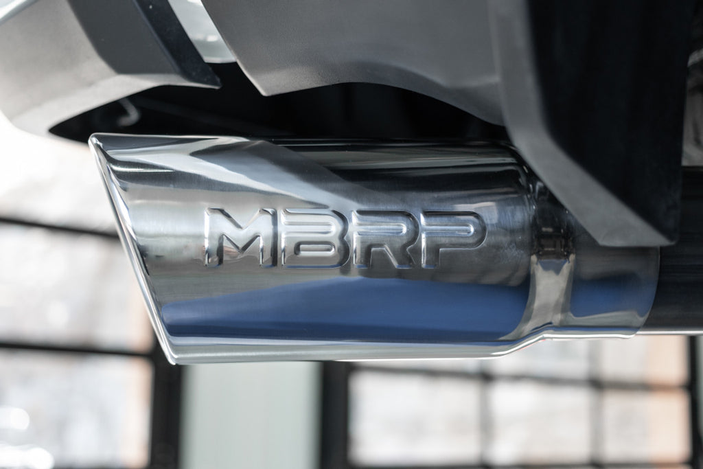 MBRP 2014-2024 RAM 2500/ 3500 6.4L Hemi V8 4in Cat-Back Exhaust Single Side Exit - S5149AL