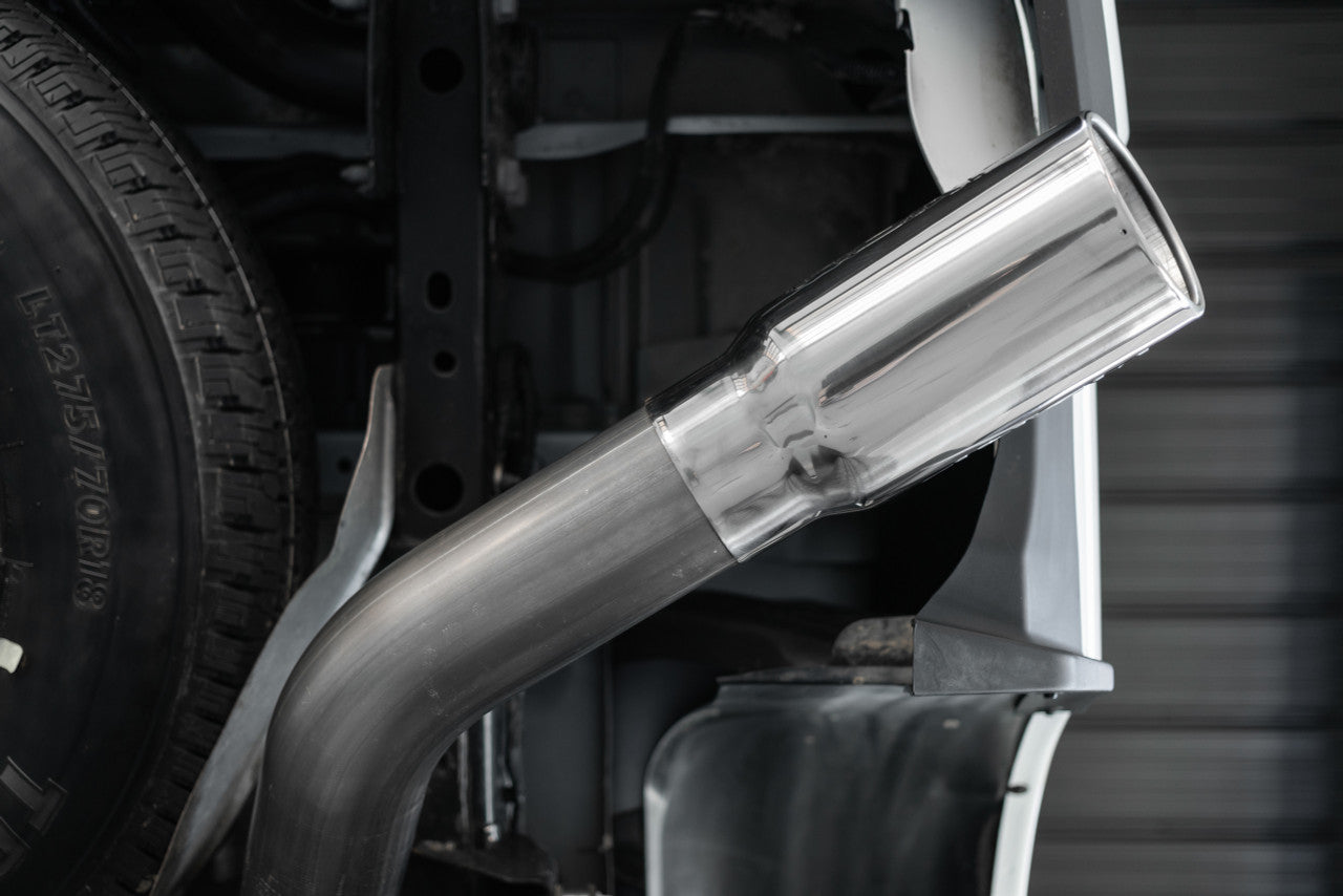 MBRP 2014-2024 RAM 2500/ 3500 6.4L Hemi V8 4in Cat-Back Exhaust Single Side Exit - S5149AL MBRP