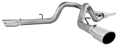 MBRP 4" Cat Back, Dual Split Side, AL, Ford F-250/350 V-10 1999 - 2004 MBRP