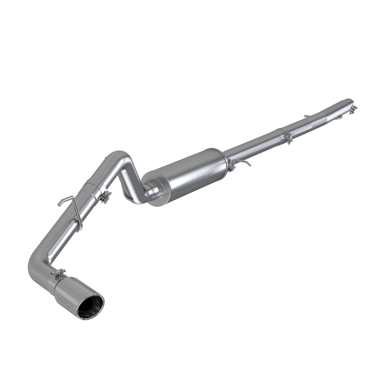 MBRP 3" Cat Back, Single Side Exit, 304 Ford Ranger Ecoboost 2.3L 2019 - 2023 MBRP