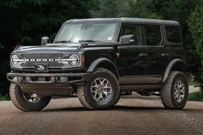 MBRP 2021+ Ford Bronco 2.3L/2.7L EcoBoost 3in Black Aluminized Catback Exhaust S5235BLK MBRP
