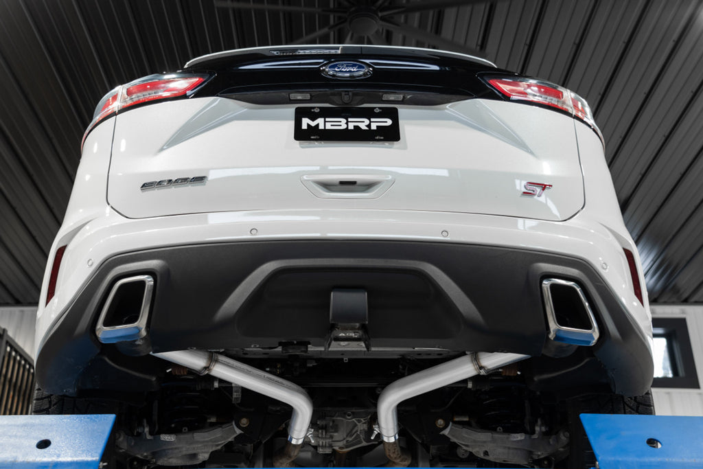 MBRP 2.5" Axle-Back, Dual Rear 2019-2023 Ford Edge ST, 2.7L EcoBoost V6 Aluminized Steel