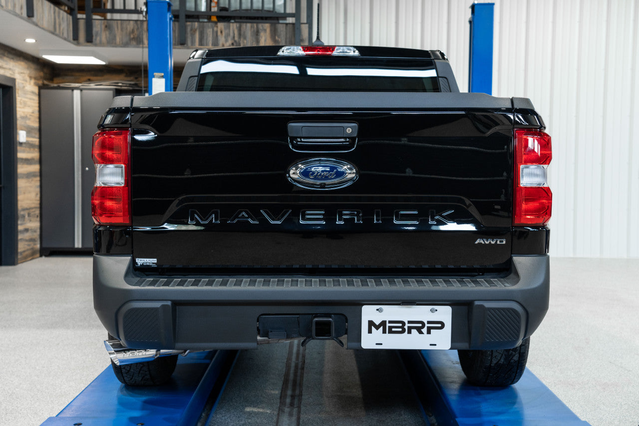 MBRP 3" Cat-Back, 2022+ Ford Maverick 2.0L EcoBoost, Single Side Exit Aluminized Steel MBRP