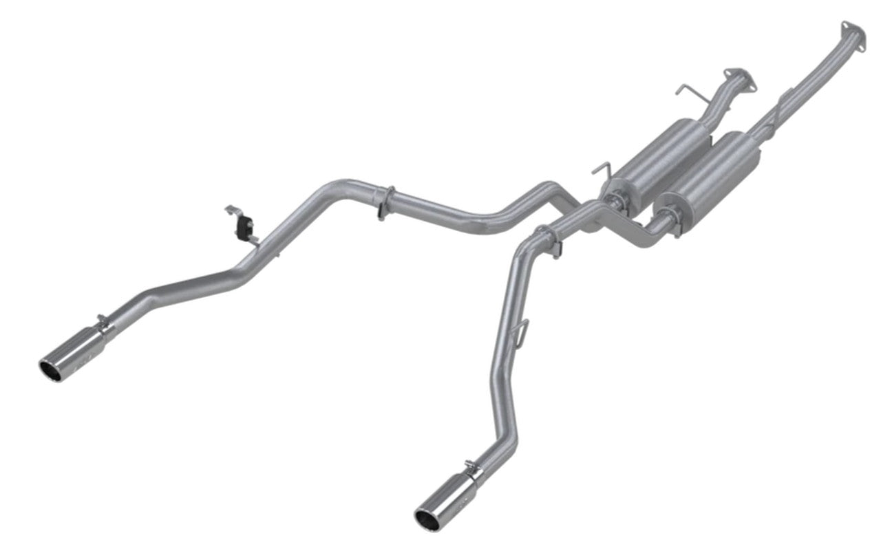 MBRP 2.5" Cat Back, Dual Split Rear, T409, Toyota Tundra 5.7L, EC-Std. & SB/CC-SB 2009 - 2021 MBRP