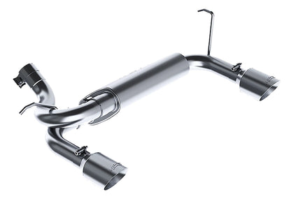 MBRP 2007-2018 Jeep Wrangler 2.5in Axle-Back Exhaust Dual Rear Exit (Race Profile) - S5528AL MBRP