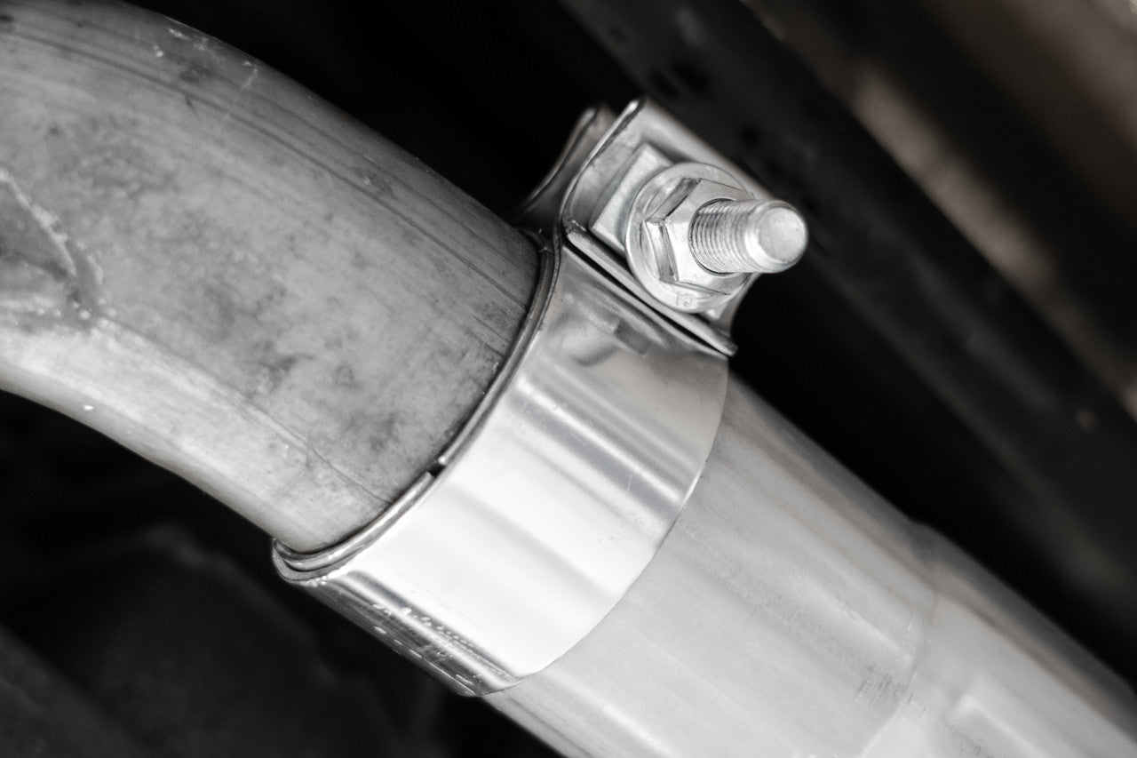 MBRP 2.5" Axle-Back, 2014-2017 Audi SQ5, 3.0T, T304 Stainless Steel, Dual Rear Exit w/ Quad Carbon Fiber Tips MBRP