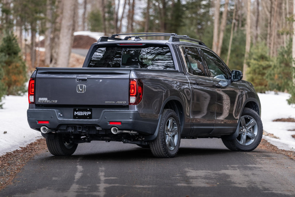 2021-Up Honda Ridgeline, 3.5L MBRP 2.5" Cat-Back, Dual Split Rear Exit, T304