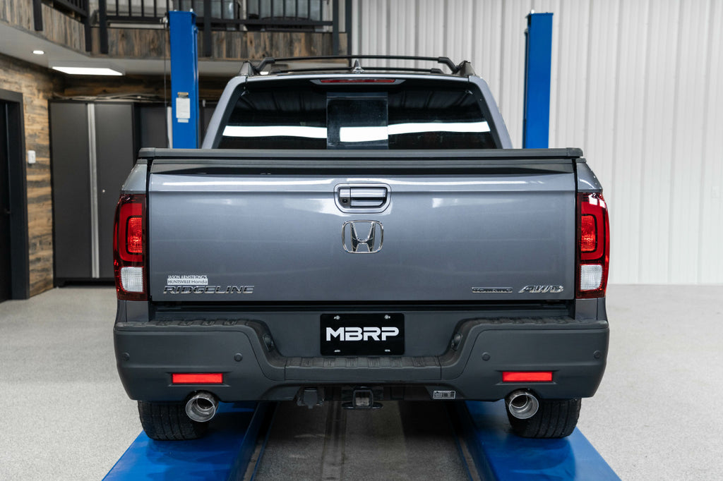 2021-Up Honda Ridgeline, 3.5L MBRP 2.5" Cat-Back, Dual Split Rear Exit, T304