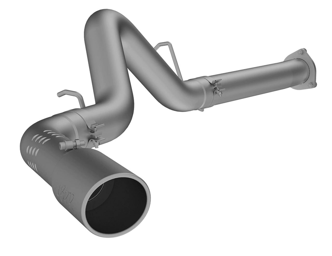 MBRP 2007-2010 Chevy/ GMC Silverado/ Seirra 2500-3500 6.6L Duramax 4in DPF Back Single Exit Exhaust (Tour) - S6026AL MBRP