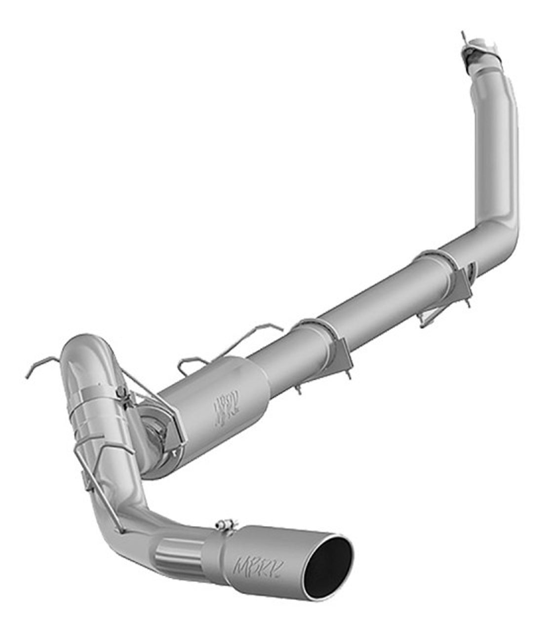 MBRP 1994-2002 Dodge 2500/3500 Cummins Turbo Back Single Side (94-97 Hanger HG6100 req.) MBRP