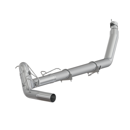 MBRP 4" Turbo Back, Single, No Muffler, T409, 1994-2002 2500/3500 Cummins MBRP