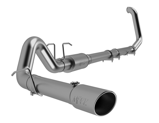 MBRP 4" Turbo Back, Single Side Exit, T304, Ford F-250/350 7.3L Powerstroke 1999 - 2003 MBRP