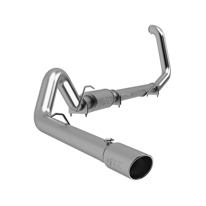 MBRP 4" Turbo Back, Single Side Exit, AL, Ford Excursion 7.3L 1999 - 2003 MBRP