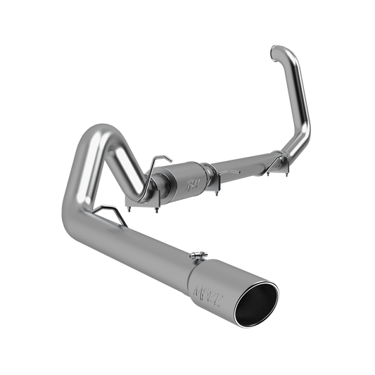 MBRP 4" Turbo Back, Single Side Exit, AL, Ford Excursion 7.3L 1999 - 2003 MBRP