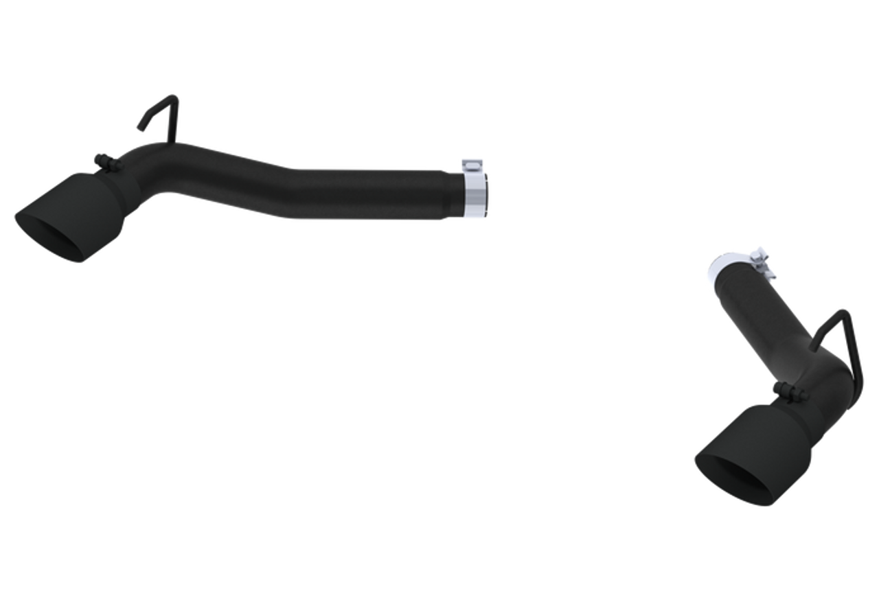 MBRP 3" Axle Back, Muffler Delete, Black Coated, Chevy Camaro, 6.2L 2010 - 2015 MBRP