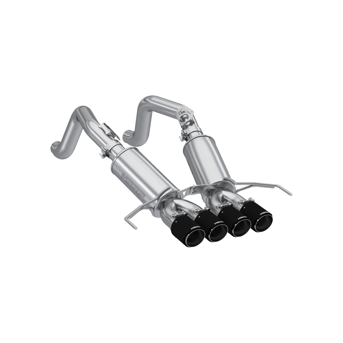 MBRP – ARMOR Pro Axle-Back Exhaust w/ Carbon Fiber Tips – 2014–2019 Chevrolet Corvette 6.2L – S70303CF