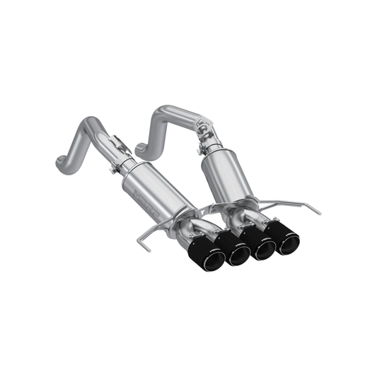 MBRP – ARMOR Pro Axle-Back Exhaust w/ Carbon Fiber Tips – 2014–2019 Chevrolet Corvette 6.2L – S70303CF
