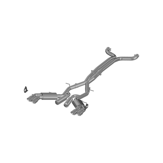 MBRP S7032409 3" ARMOR Plus Cat-Back Exhaust – Street Profile | 2016–2024 Camaro & ZL1