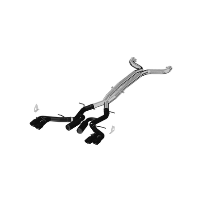 MBRP S7033BLK 3" ARMOR BLK Cat-Back Exhaust – Race Profile | 2016–2024 Camaro SS & ZL1