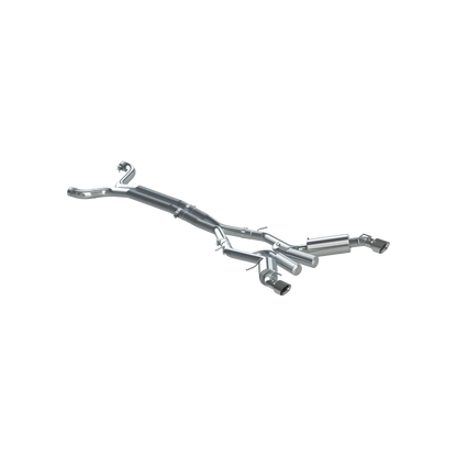 MBRP S7035409 3" ARMOR Plus Cat-Back Exhaust – Street Profile | 2016–2024 Camaro SS Manual Coupe