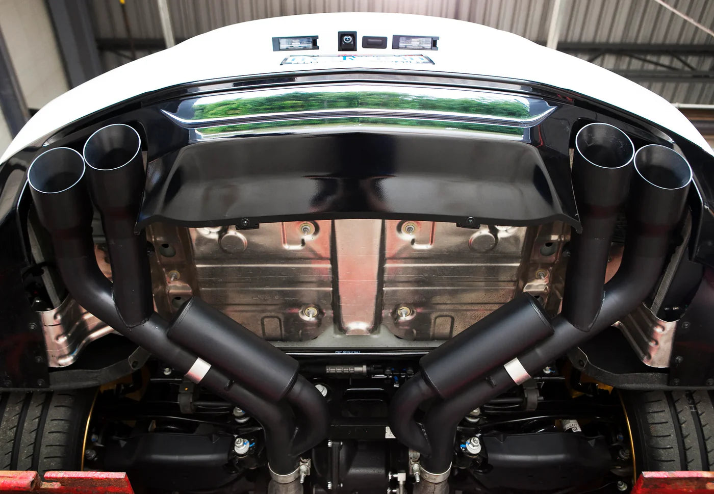 MBRP S7036BLK 3" ARMOR BLK Axle-Back Exhaust – Race Profile | 2016–2024 Camaro SS & ZL1