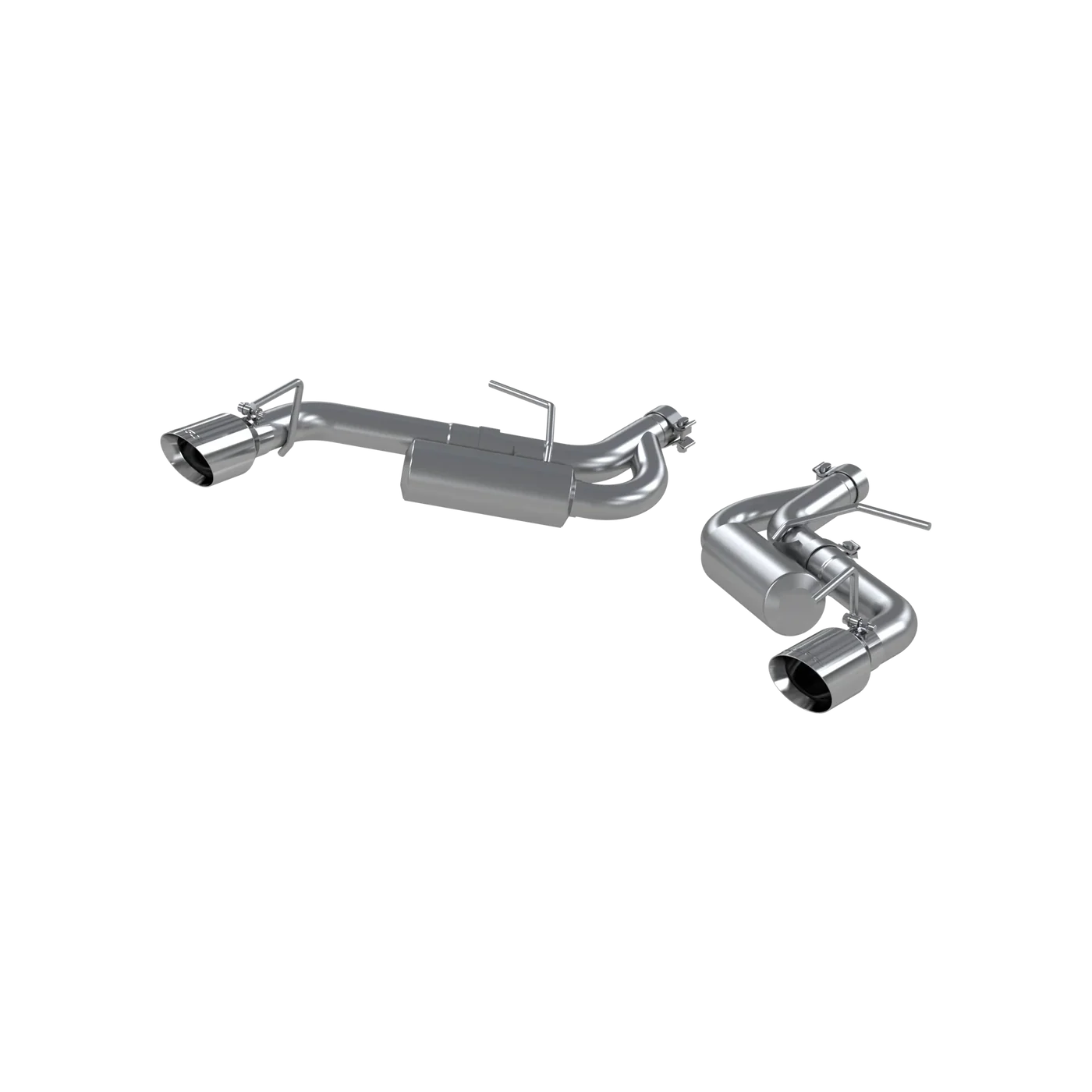 MBRP S7038304 2.5" ARMOR Pro Axle-Back Exhaust – Race Profile | 2016–2024 Camaro 2.0T / 3.6L