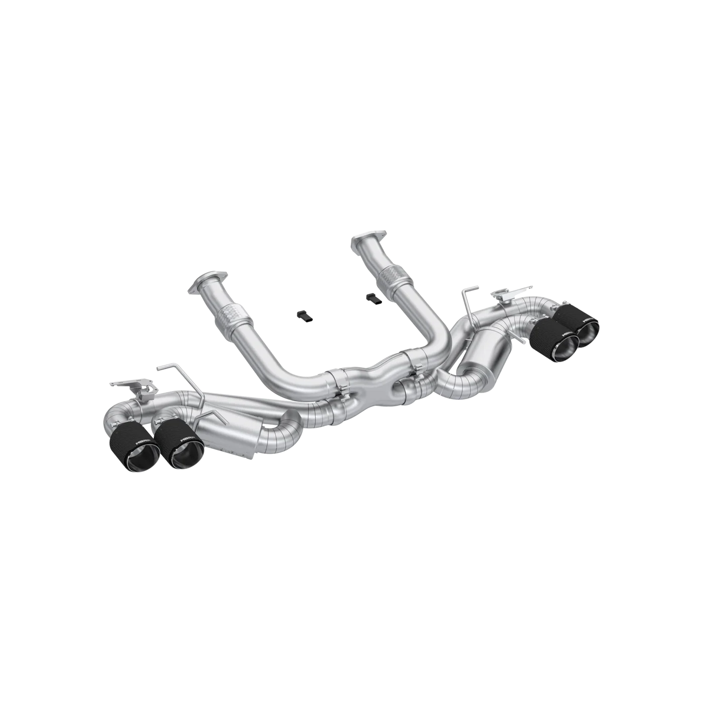 MBRP S70413CF 3" ARMOR Pro Cat-Back Exhaust – Active Profile | 2020–2026 Corvette C8