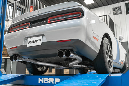 MBRP 2015-2016 Dodge Challenger 3-INCH CAT-BACK EXHAUST QUAD REAR EXIT, RACE PROFILE MBRP