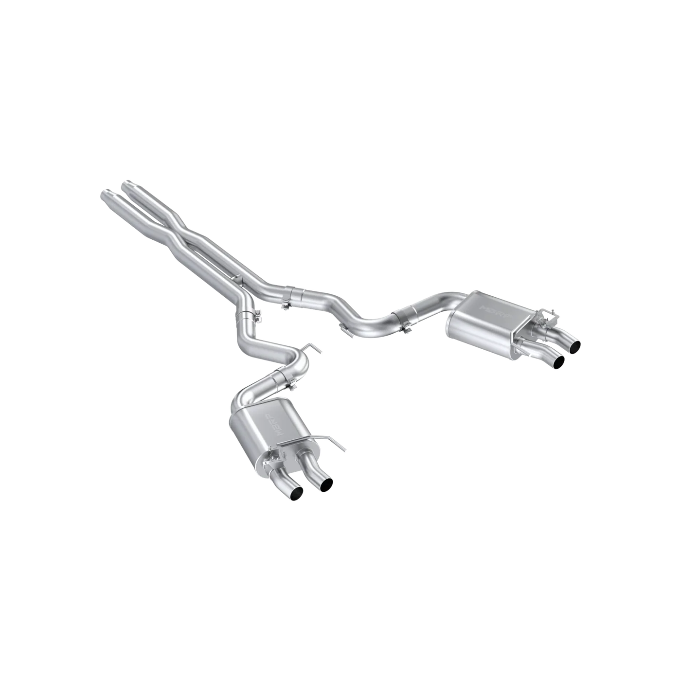 MBRP S7201304 – ARMOR Pro Cat-Back Exhaust for 2016–2020 Ford Mustang Shelby GT350 / GT350R (Active Profile)