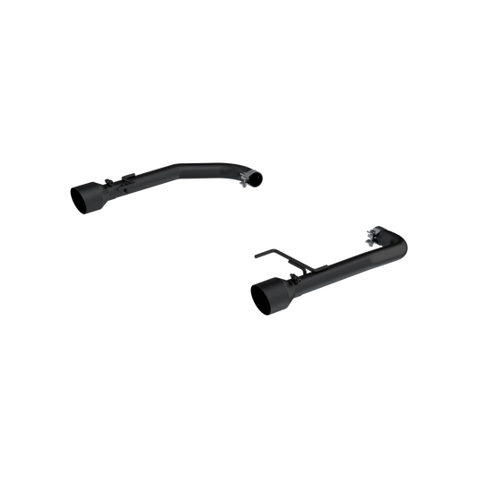 MBRP S7247BLK – ARMOR BLK Axle-Back Exhaust for 2015–2026 Ford Mustang 2.3L EcoBoost (Race Profile, Black Coated Tips)