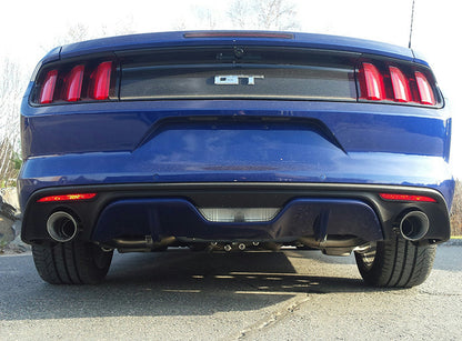 MBRP S7276304 – ARMOR Pro Axle-Back Exhaust for 2015–2017 & 2024–2026 Ford Mustang GT 5.0L (Race Profile, Polished Dual Wall Tips)