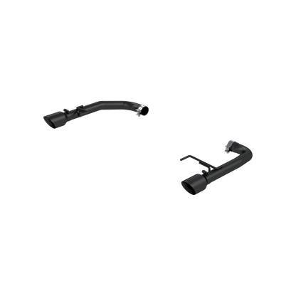 MBRP S7276BLK – ARMOR BLK Axle-Back Exhaust for 2015–2017 & 2024–2026 Ford Mustang GT 5.0L (Race Profile, Black Dual Wall Tips)