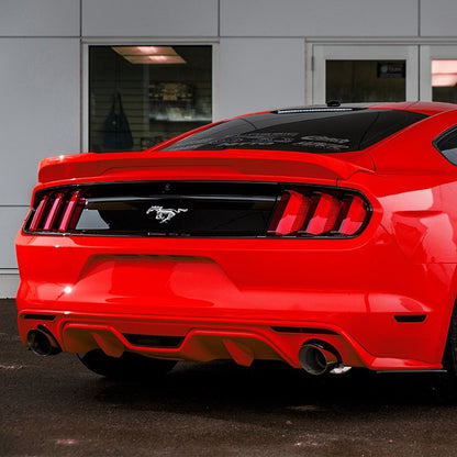 MBRP S7277409 – ARMOR Plus Cat-Back Exhaust for 2015–2017 Ford Mustang GT 5.0L (Street Profile, Polished Dual Wall Tips)