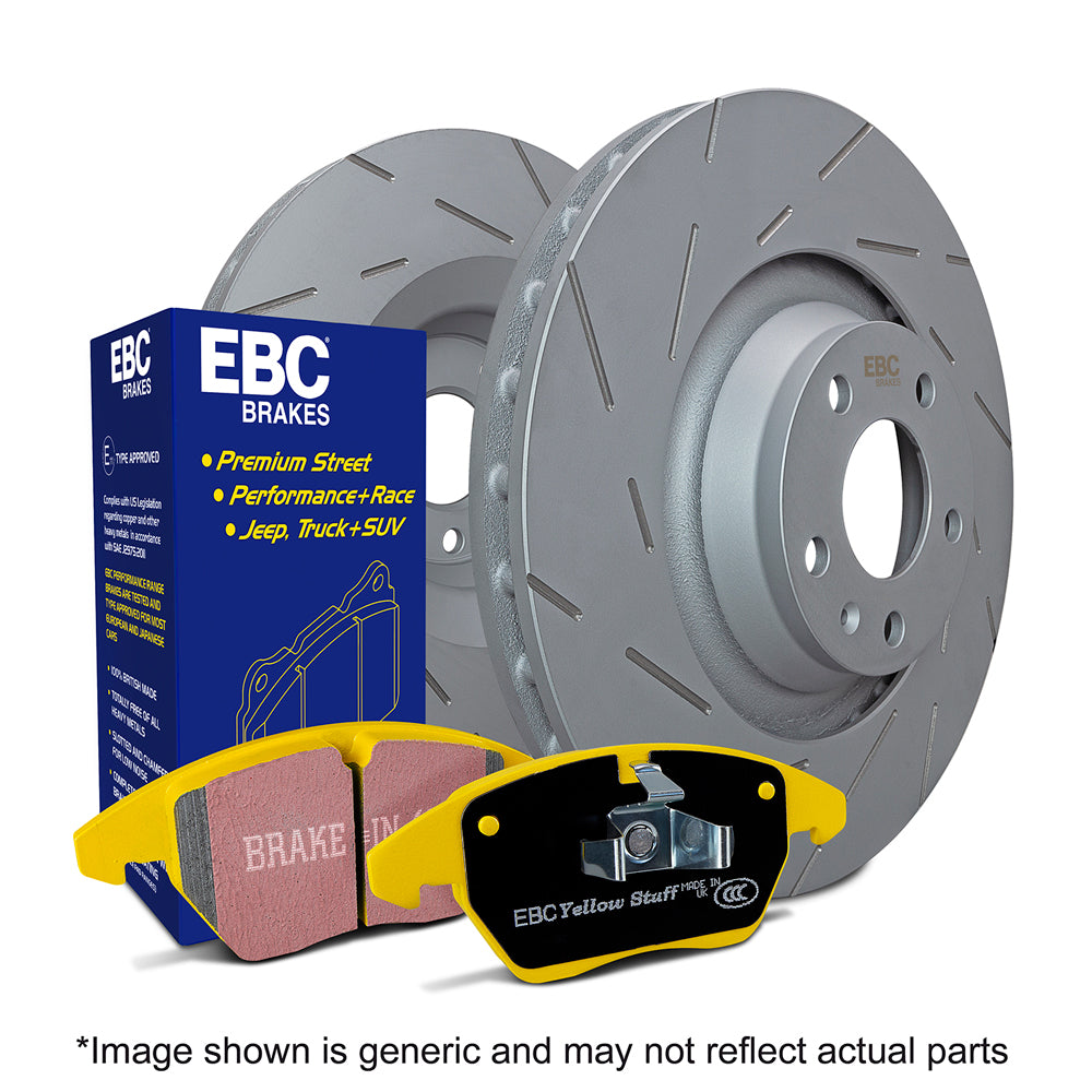 EBC Stage 1 Ultimax2 Brake Pads and RK Rotors - S1KF2083