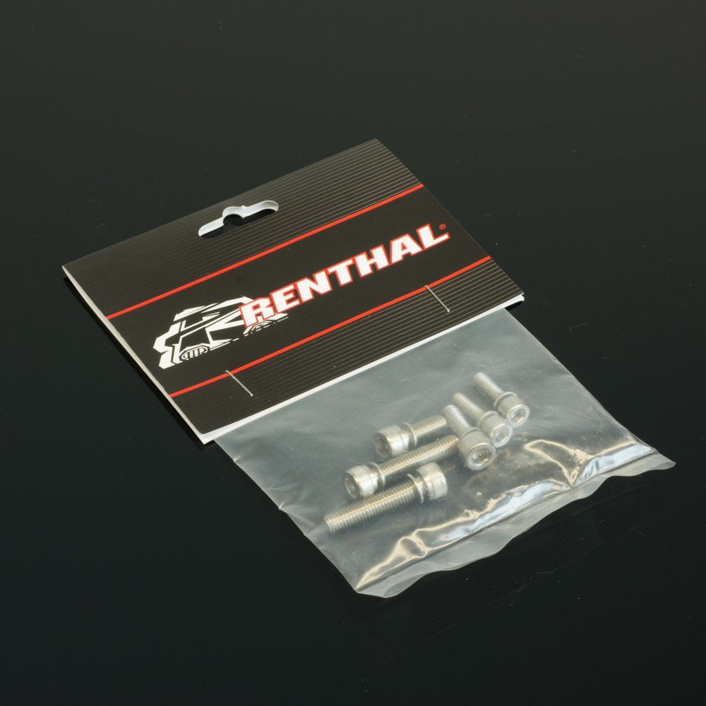 Renthal Integra/Integra 35 Zero Screw Kit - Stainless Steel