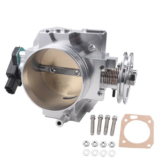 PLM Silver Power Driven K-Series Throttle Body (K20 K24) PLM-TB-70MM-K20-SIL