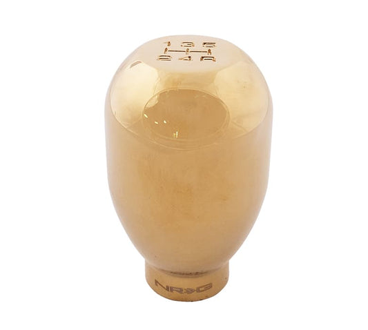 NRG Innovations 42mm Type-R Style Shift Knob - Chrome Gold - SK-100C/GD-W(5)N