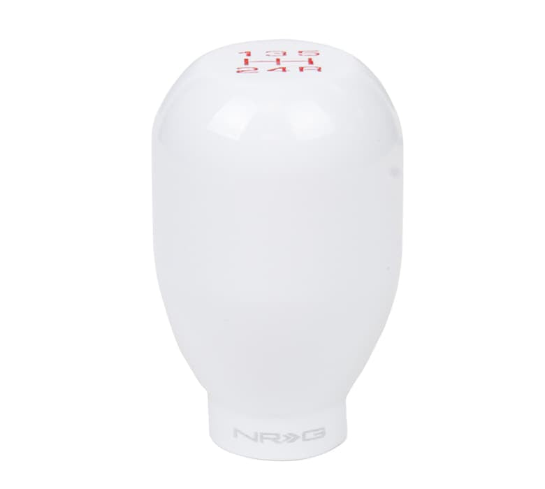NRG Innovations 42mm Type-R Style Shift Knob - White - SK-100WH-W(5)
