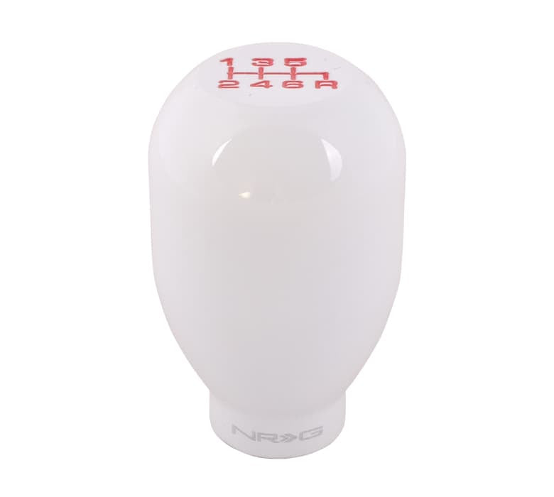 NRG Innovations 42mm Type-R Style Shift Knob - White - SK-100WH-W(6)