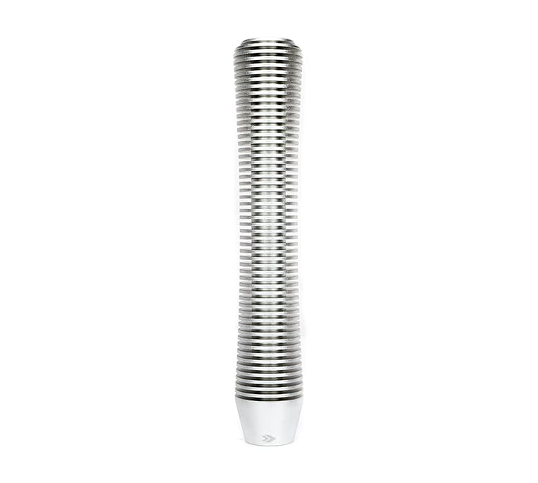 NRG Innovations Heat Sink Curvy Long Shift Knob - 180mm - Silver - SK-710SL
