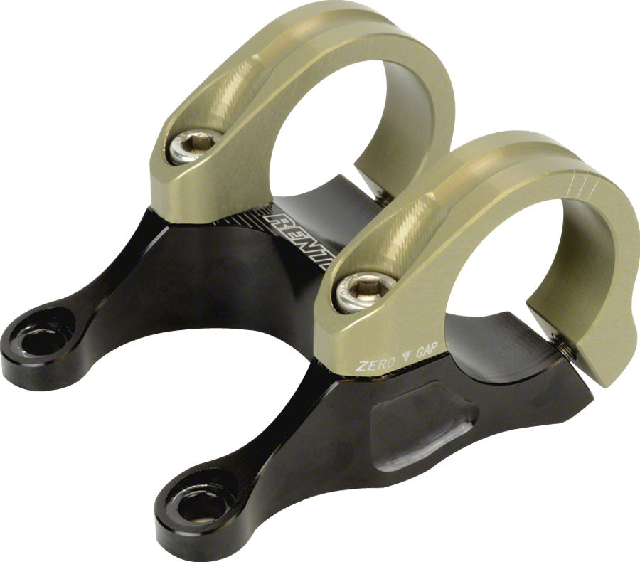 Renthal Integra II Stem. 45 mm. x 0 mm. - Aluminum Gold/Black