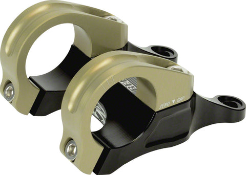 Renthal Integra II Stem. 50 mm. x 10 mm. - Aluminum Gold/Black