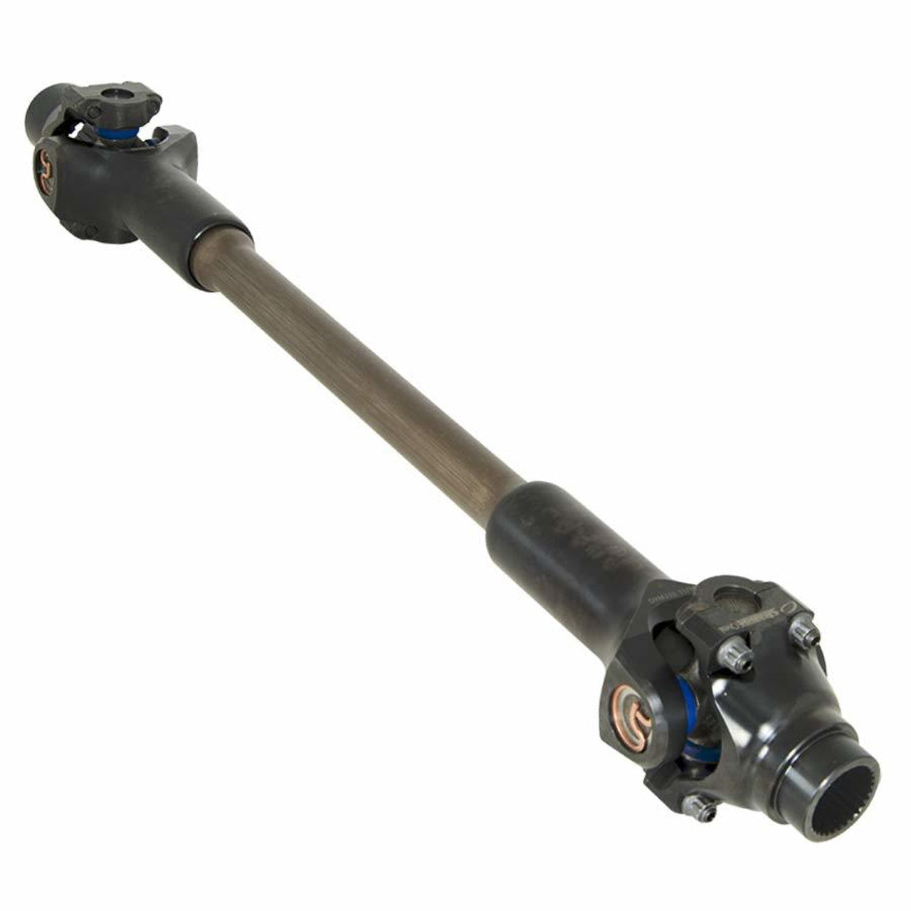 DSS Dirt Late Model Carbon Fiber Driveshaft 30.5in CC/CC 2.25in OD Tube / 1310 U-Joints