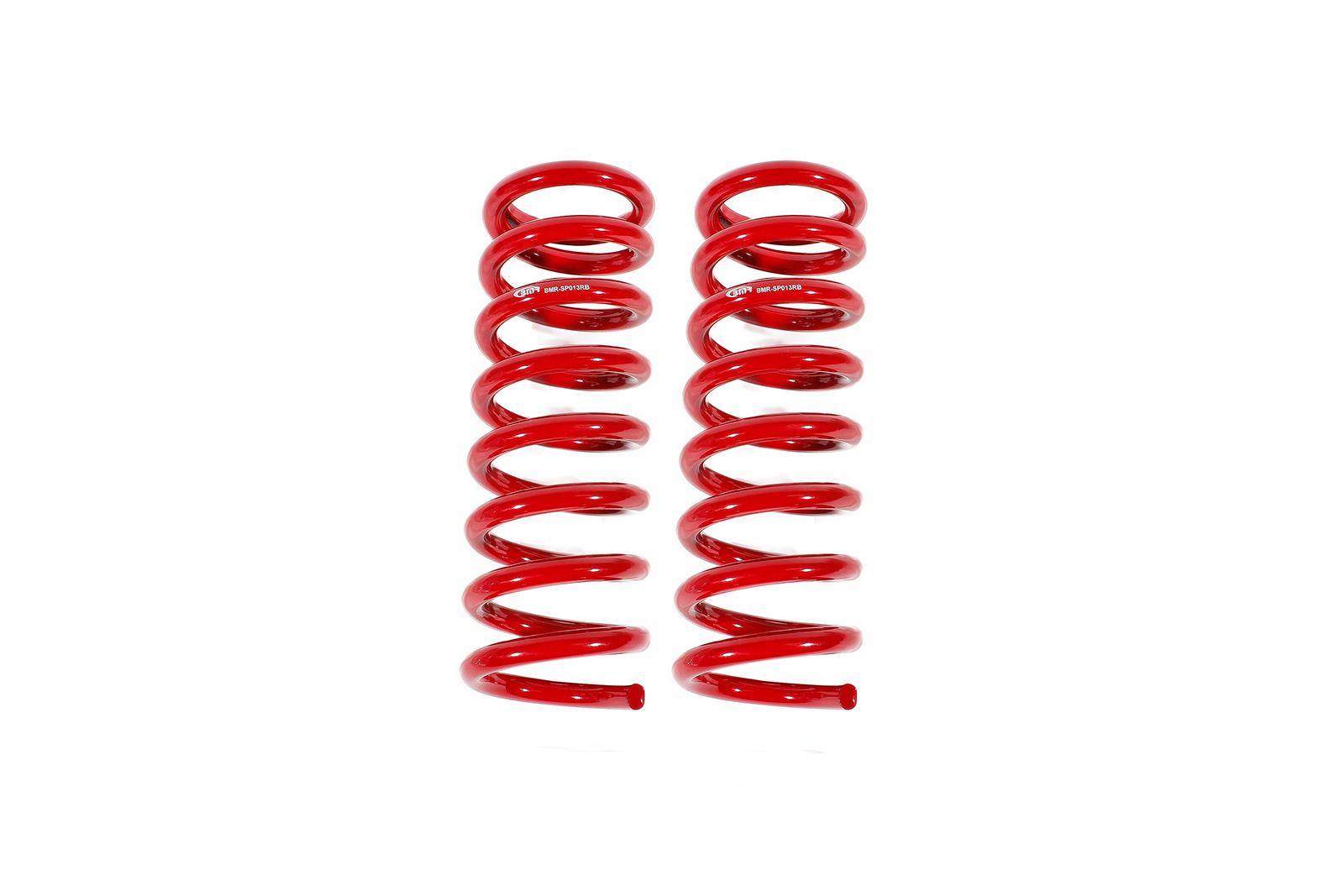 BMR 1" FRONT LOWERING SPRINGS - RED (64-72 A-BODY) SP013 BMR Suspension