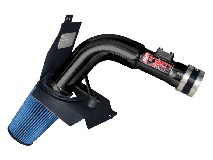 Injen SP1206BLK Black Cold Air Intake for 2015-2017 Subaru WRX STI 2.5L Turbo with heat shield and SuperNano-Web dry air filter