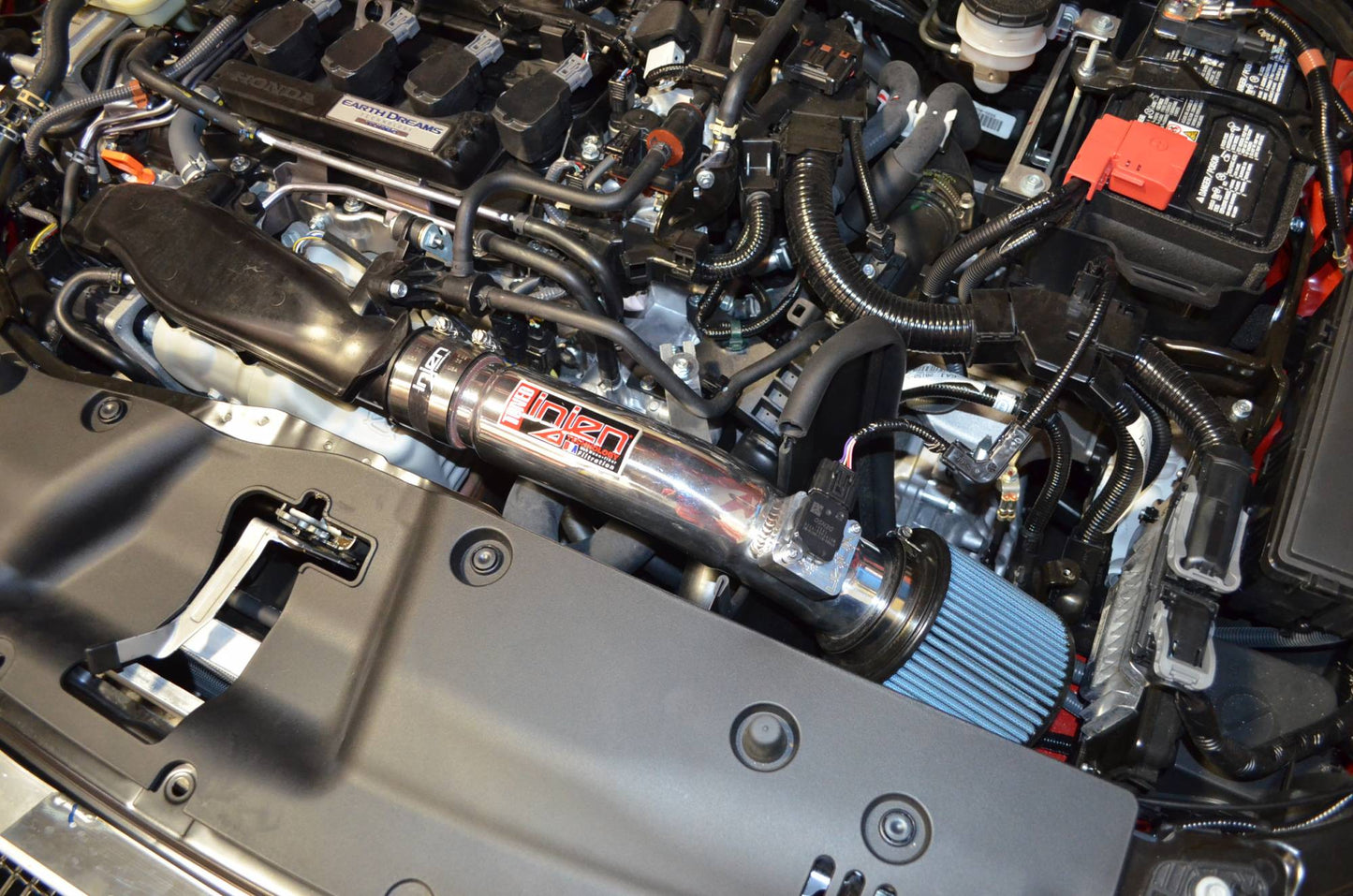Injen SP Short Ram Cold Air Intake System Black 2016-2021 Honda Civic 1.5L Turbo - SP1572BLK