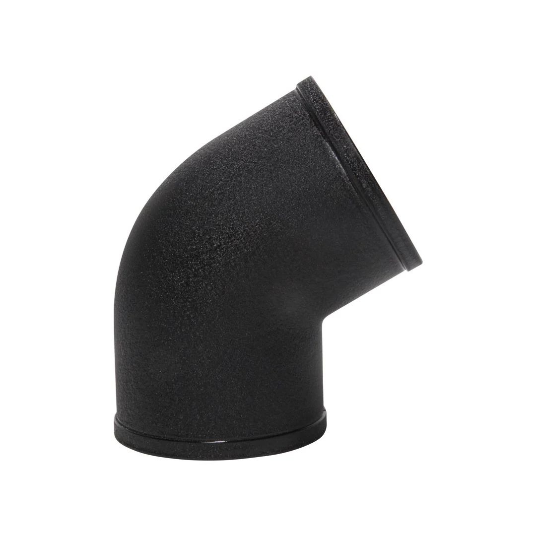 Spectre Universal Tube Elbow Intake 3 in OD 60 Degree Black - 86681K