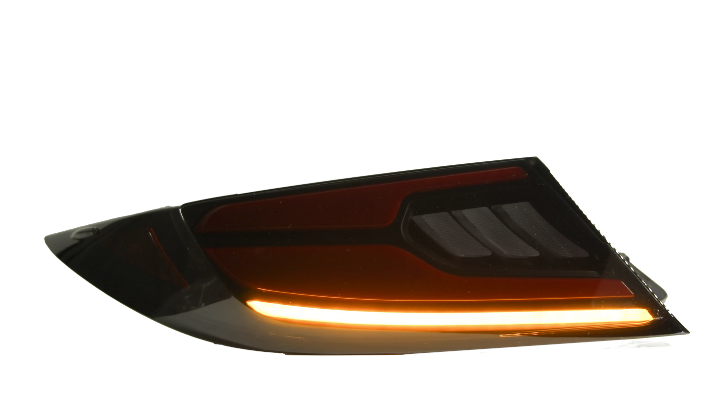 OLM Raiden LED Taillights Smoke Red for 2022-2026 BRZ, Toyota GR86 - OLME.49016.1-SR